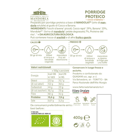 Farmhouse Protein Porridge