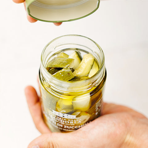 FILETTI DI ZUCCHINA IN OLIO DI MANDORLA 320g