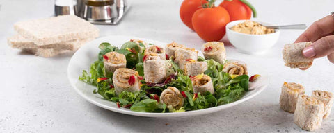 Rotolini ripieni di Mandorella spalmabile al pomodoro