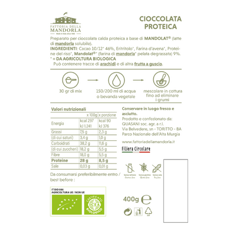 Cioccolata Proteica di Fattoria-GAS