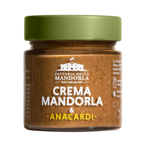 Crema di Mandorle e Anacardi 200 g X CANALE ESCLUSIVO