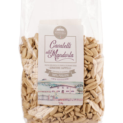 Pasta Cavatelli con Mandorla Bio 500 g X CANALE ESCLUSIVO