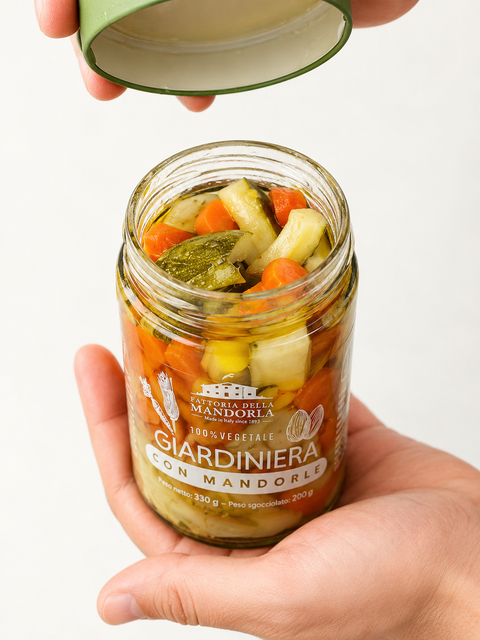GIARDINIERA CON MANDORLA BIO - 330g