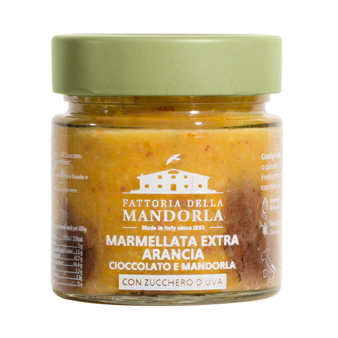 CREMA ARANCIA CIOCCOLATO E MANDORLA 230g