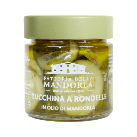 ZUCCHINA A RONDELLE IN OLIO DI MANDORLA 210g